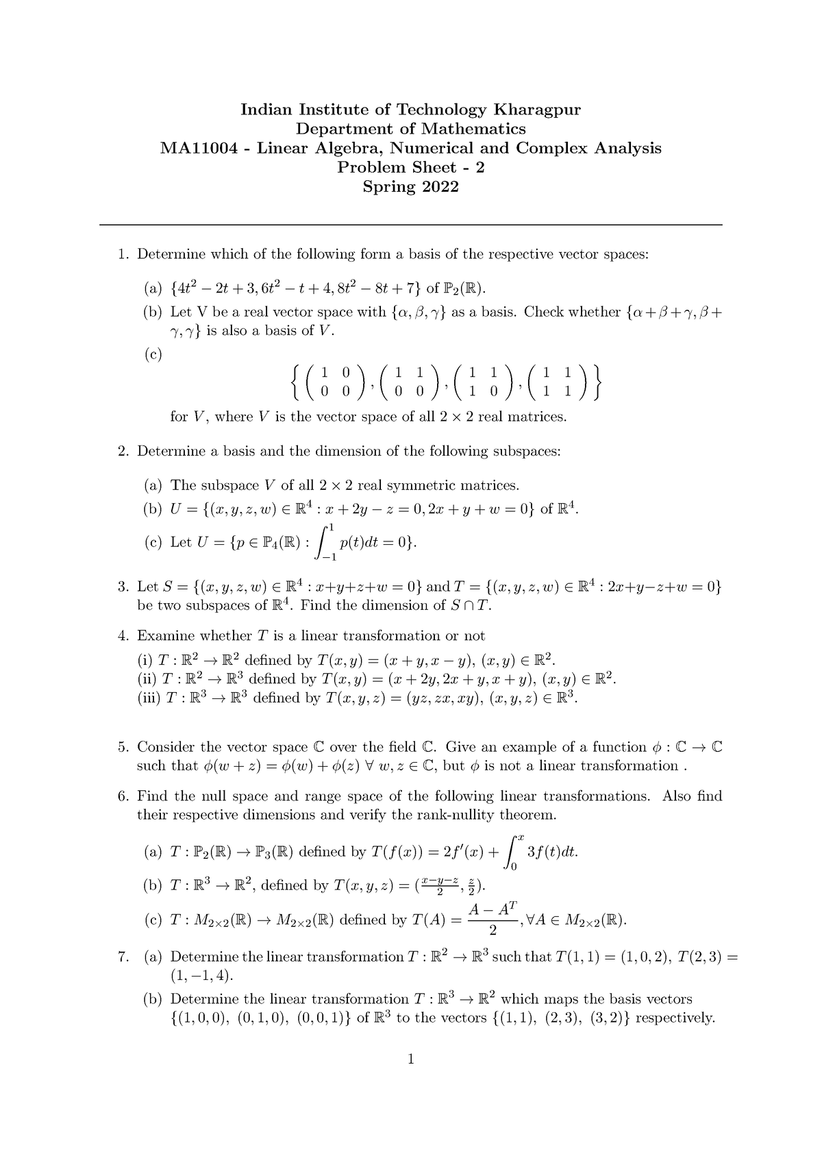 025853694 - College Algebra - Indian Institute of Technology Kharagpur ...