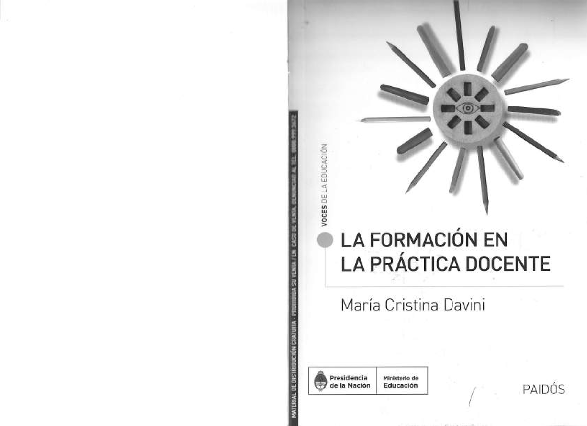 Davini - La Formación En La Práctica Docente - Cap 1-ilovepdf ...