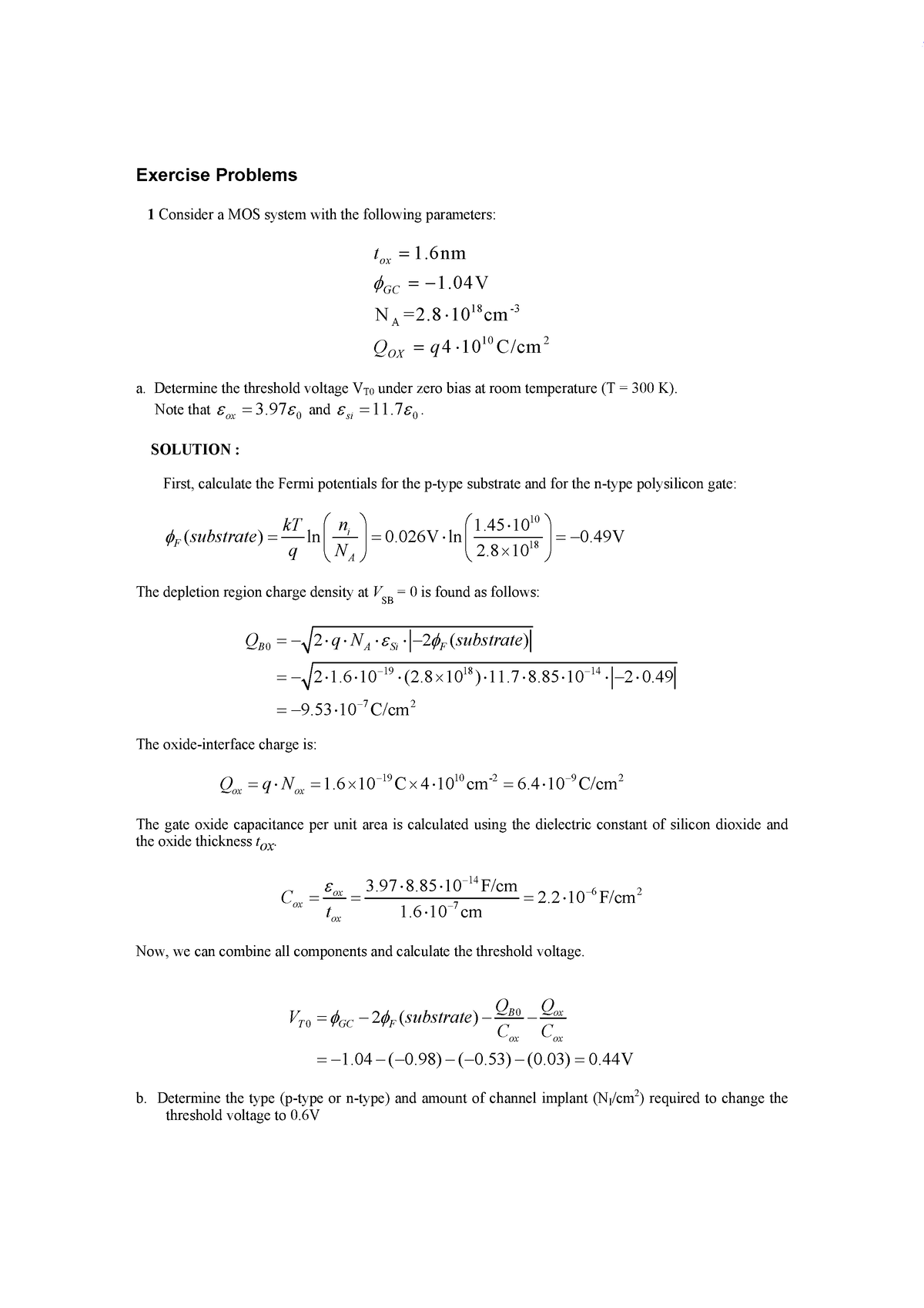 vlsi-assignment-1-exercise-problems-3-consider-a-mos-system-with-the-following-parameters-18