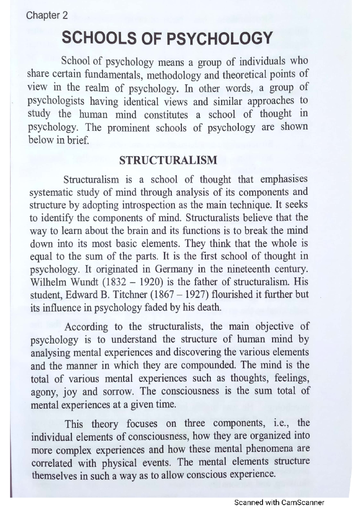 Structuralism & Functionalism - B.Ed - Studocu