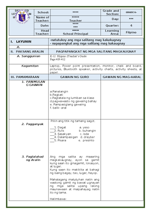 AP6 Q3 Mod6 ang-pamahalaan-ng-pilipinas v3 - Araling Panlipunan Kwarter ...