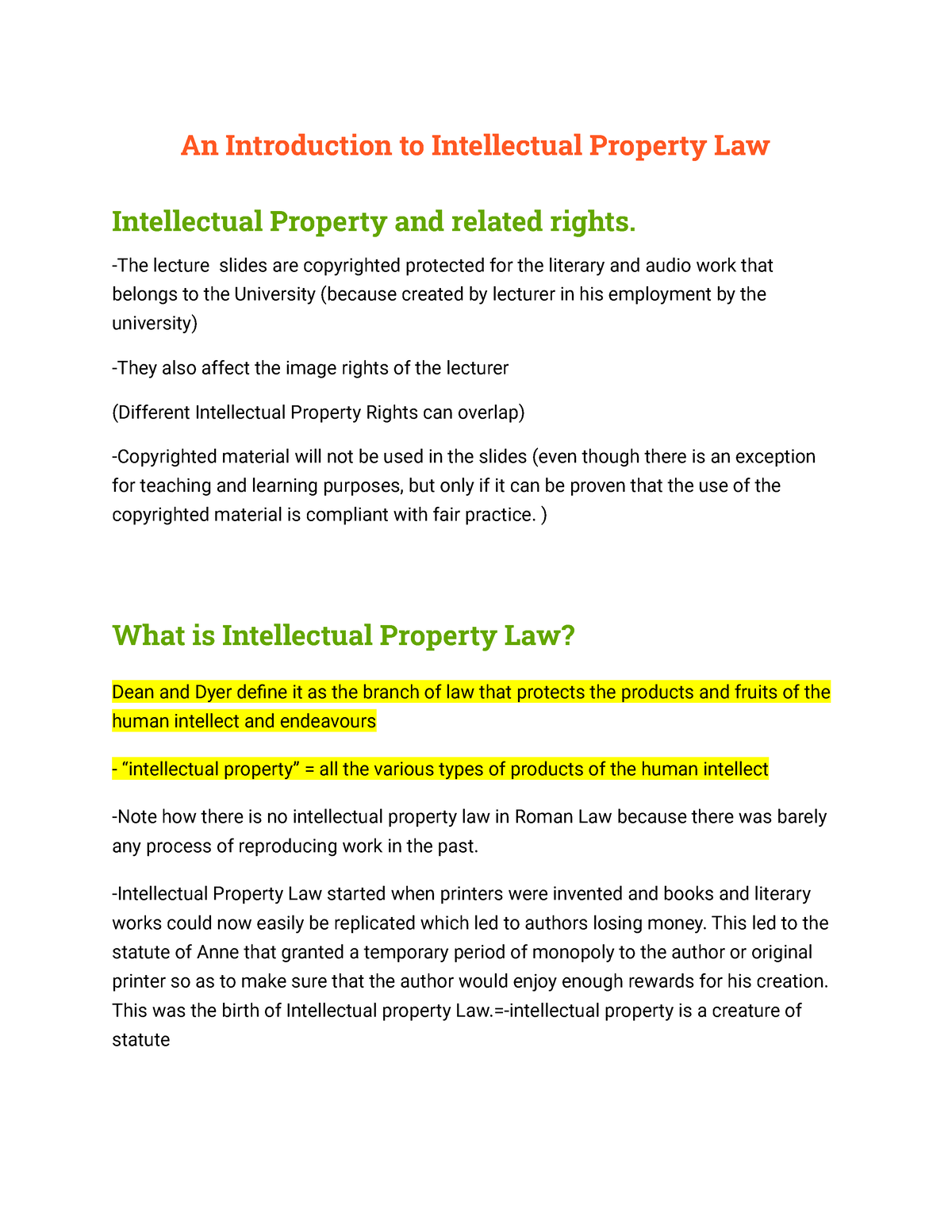 intellectual property law dissertation topics examples