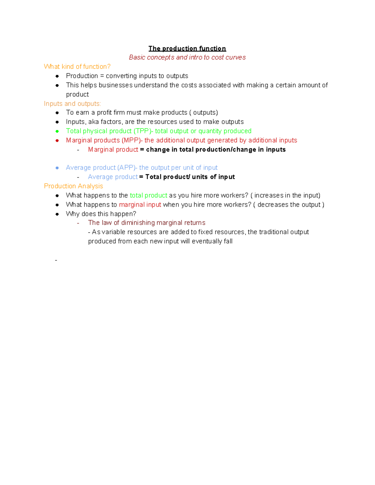 The Production Function The Production Function Basic Concepts And   Thumb 1200 1553 