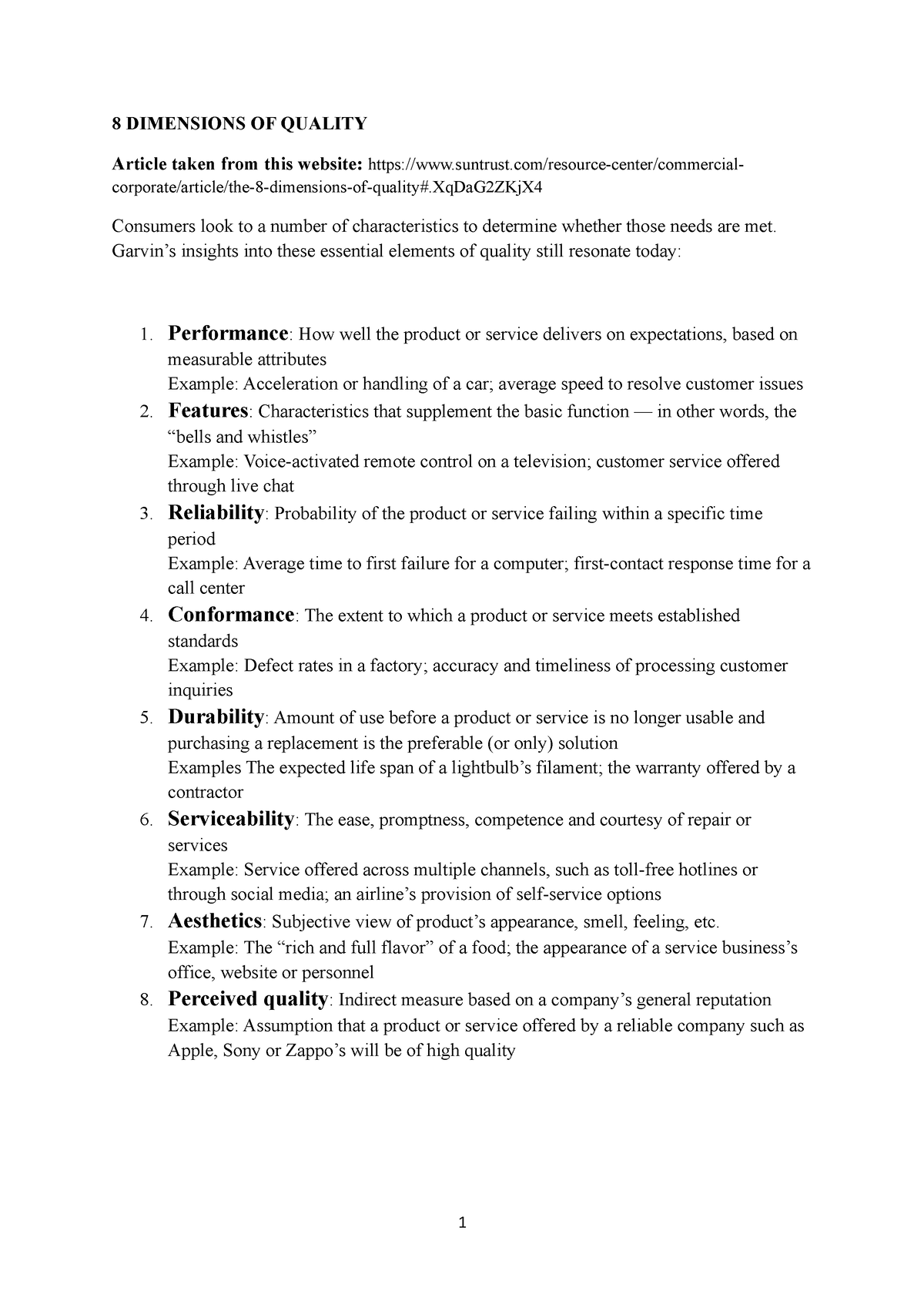 additional-notes-on-8-dimensions-of-quality-8-dimensions-of-quality