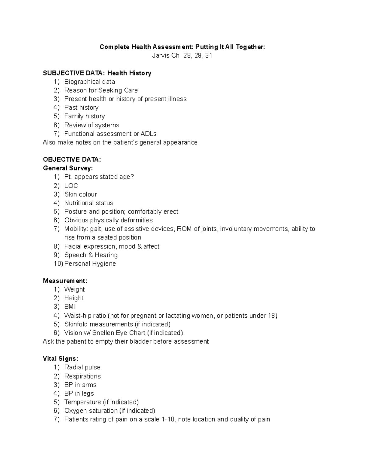 health-assessment-notes-putting-it-all-together-complete-health