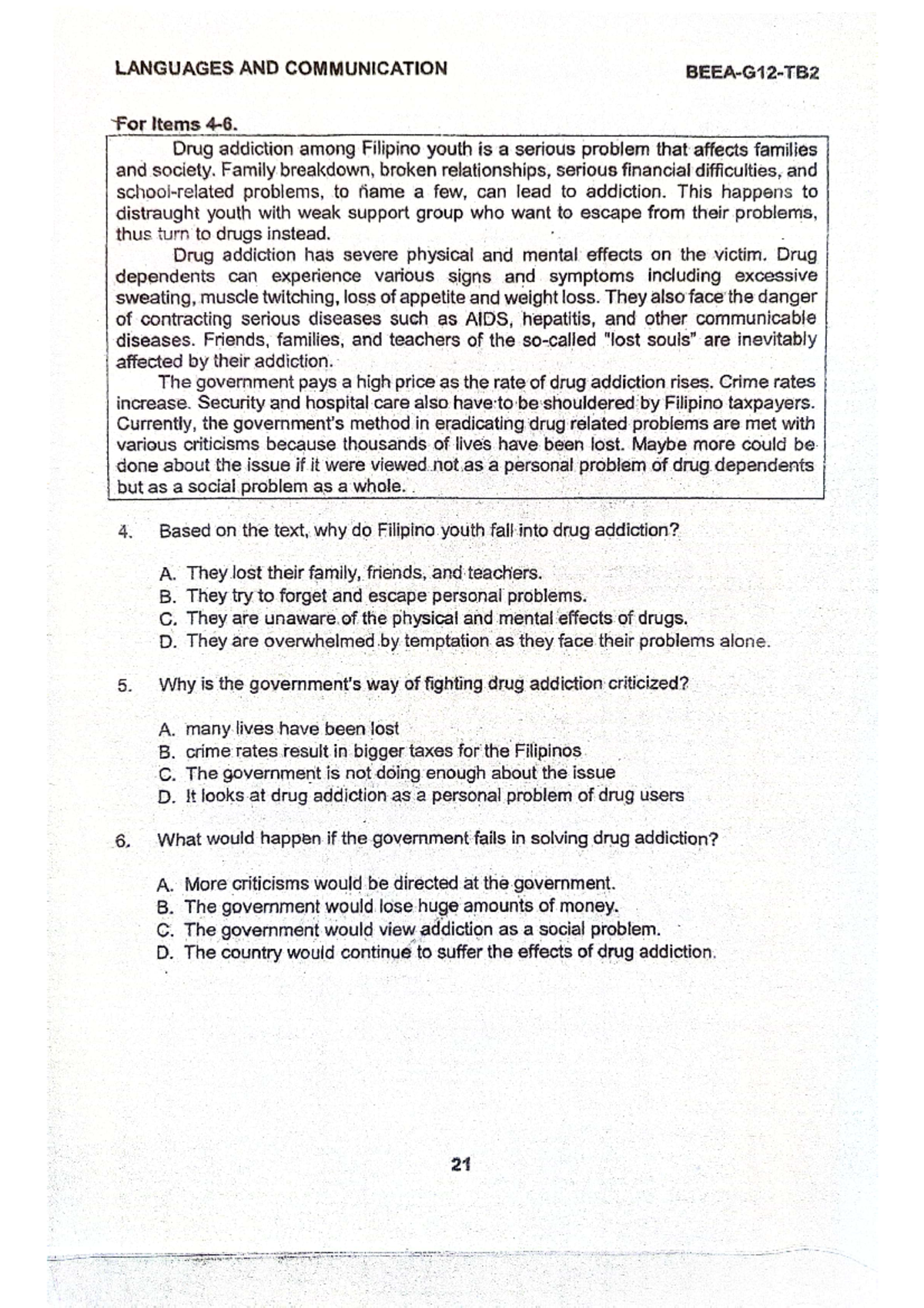 Reviewer12 Reviewer - Bsed English - Studocu