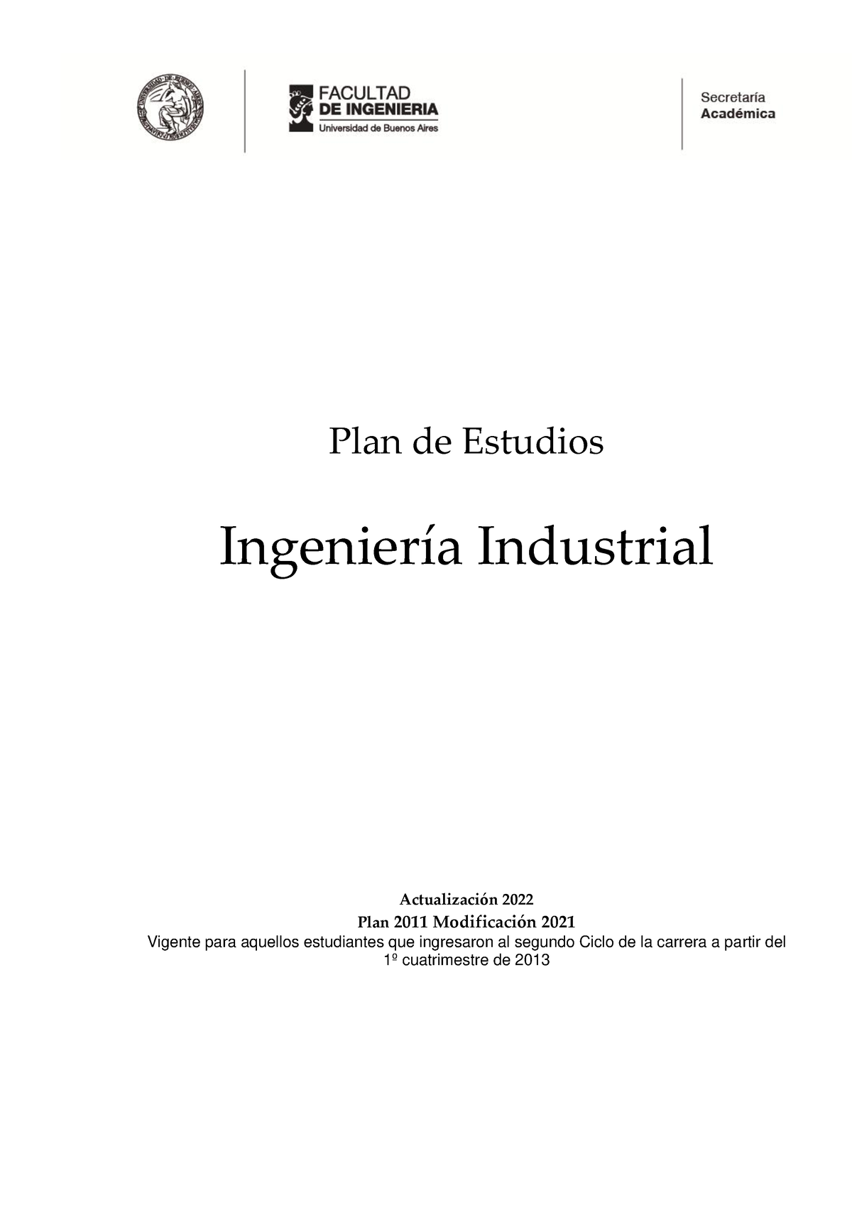 Ingenieria Industrial 2011 Modificacion 2021 3f8947b41d - Plan De ...