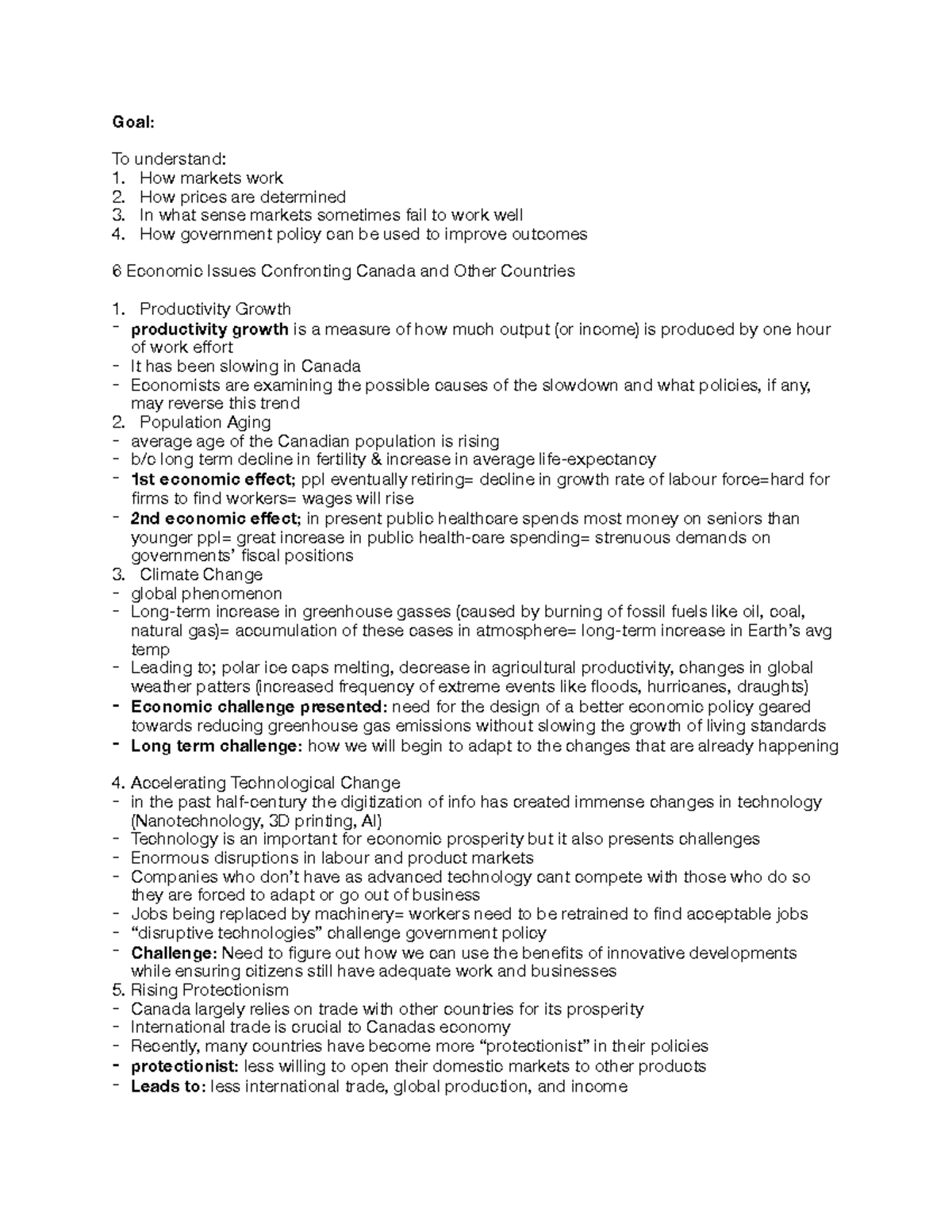 EC120-Ch1Notes - Ragan Textbook Chapter 1 Notes - Goal: To understand ...