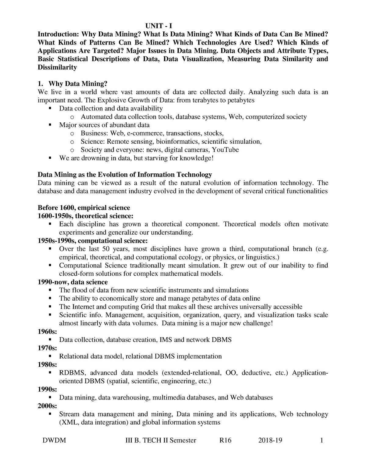 dwdm-unit-i-introduction-why-data-mining-what-is-data-mining