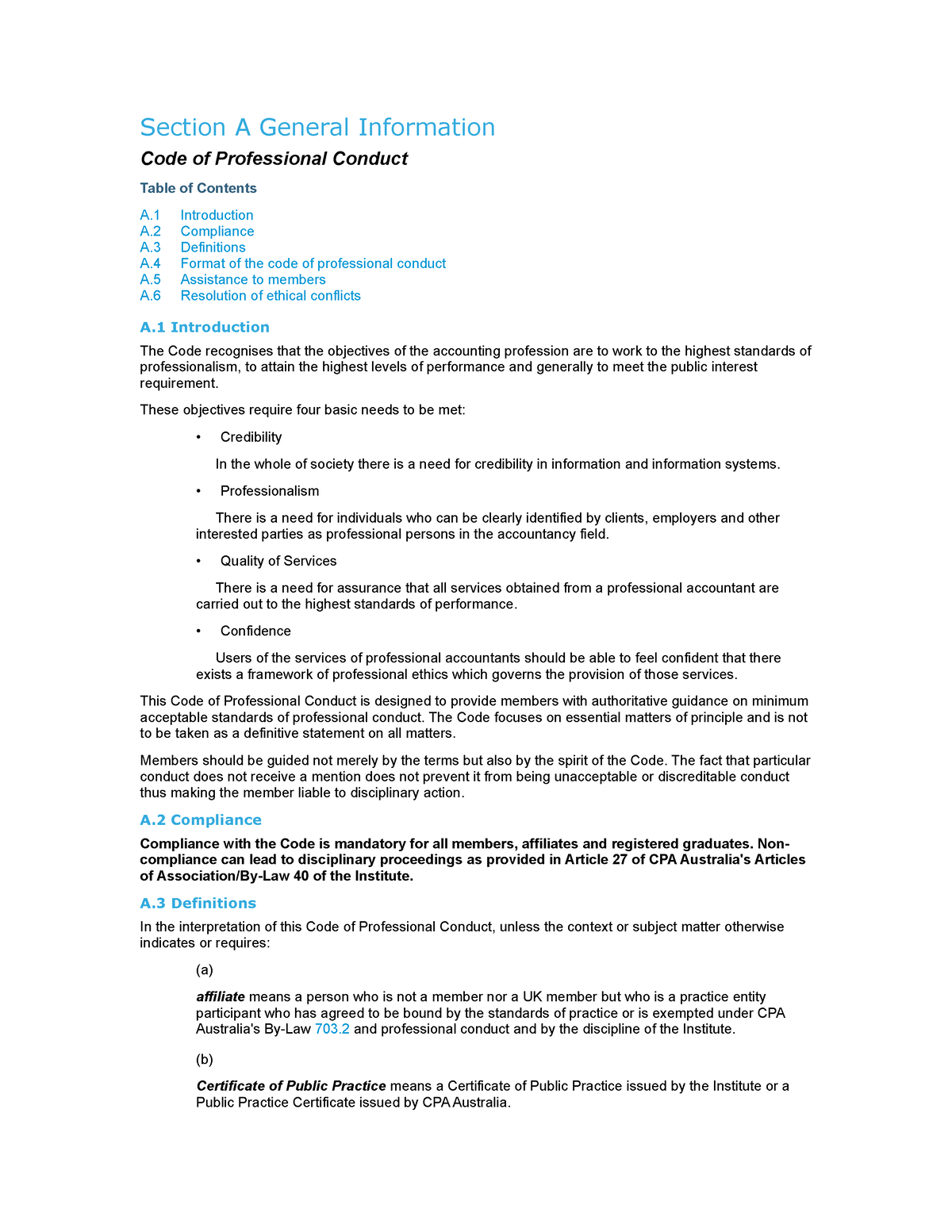 cpa-australia-code-of-professional-conduct-section-a-general