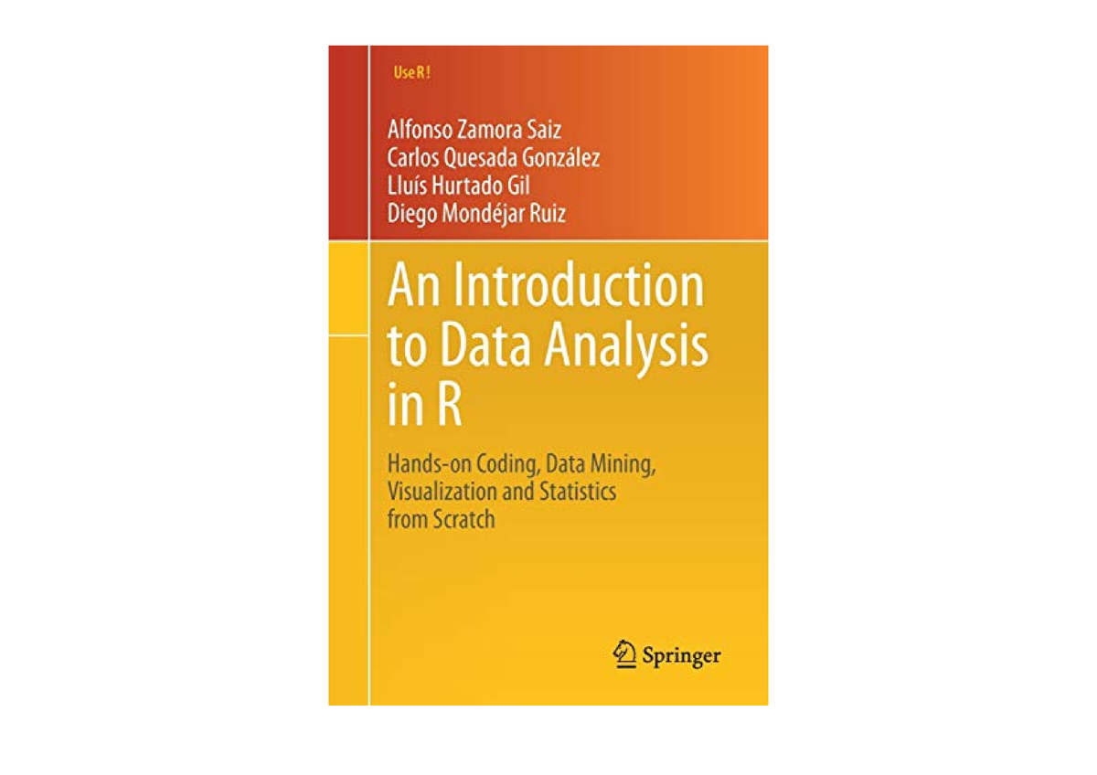 Download An Introduction To Data Analysis In R Hands On Coding Data ...