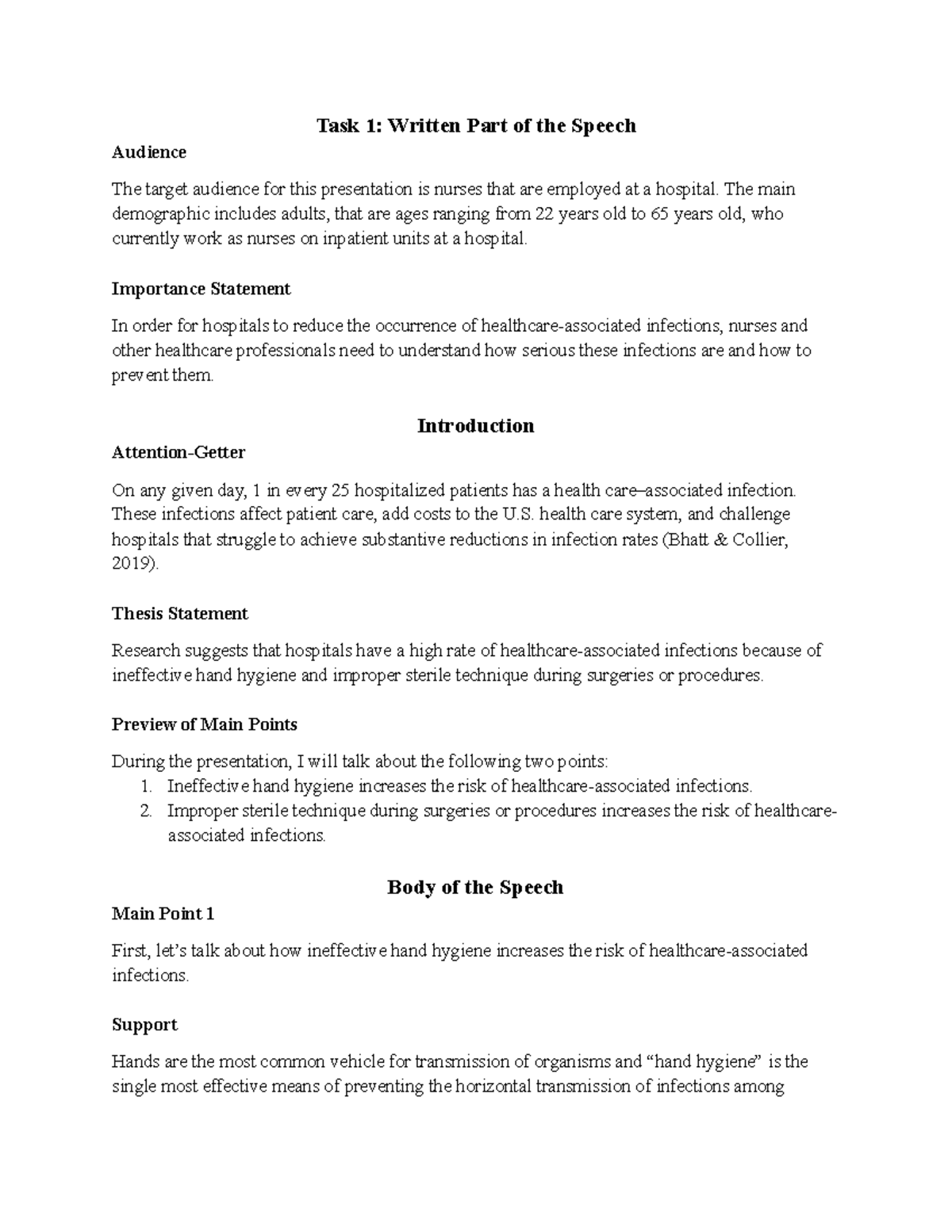 Task 1 - Introduction to Communication (C464) - Task 1: Written Part of ...