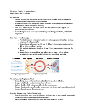 Ch 1 Notes Lecture - Ch 1 key focal points and info - BIOL 3030 - Studocu