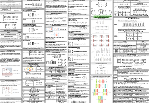 MA2001 Cheatsheet - MA2001 - NUS - Studocu