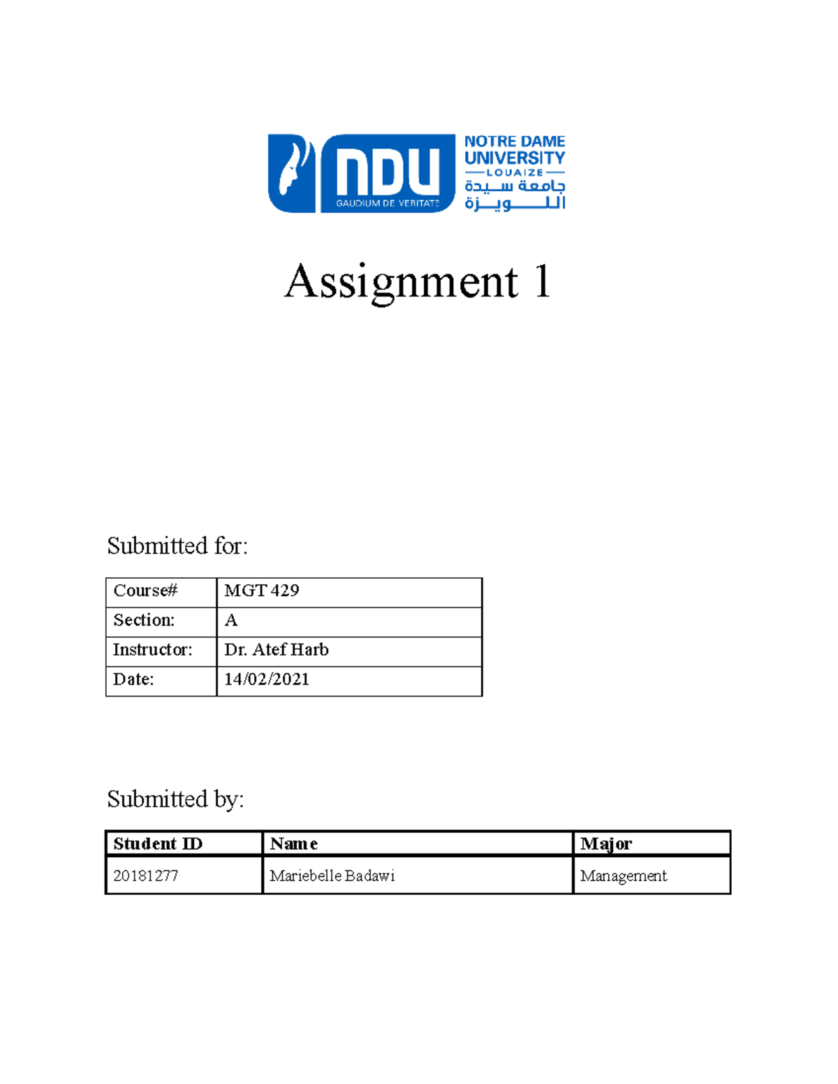 assignment out of mers