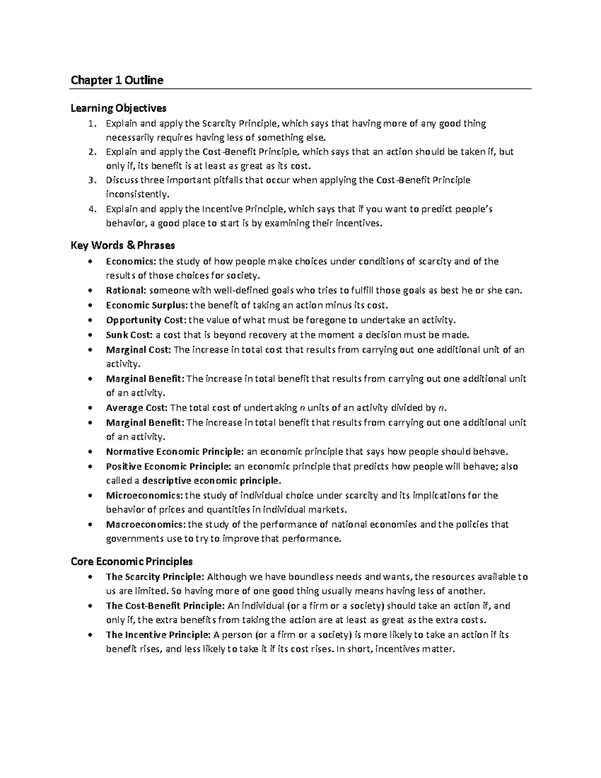 Chapter 1 Outline 2317 - Chapter 1 Outline Learning Objectives Explain ...