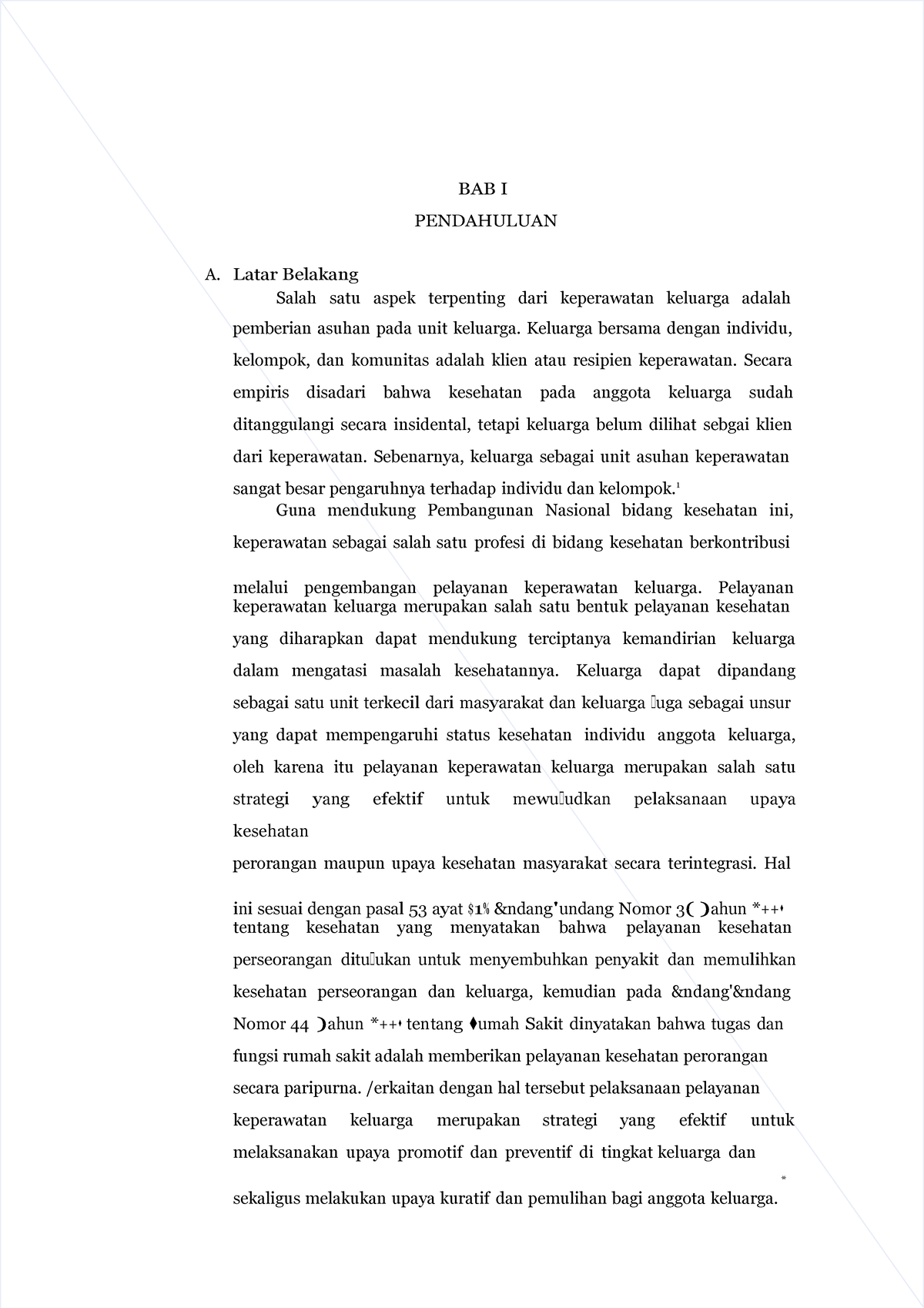 Pdf Askep Keluarga Pasangan Baru Menikah Compress Bab I Pendahuluan A