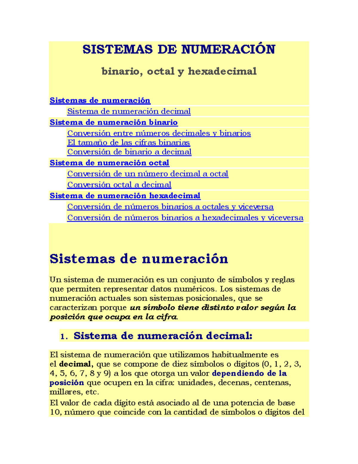 Feandsd S1 S04 Sesión Sistemas De NumeraciÓn Binario Octal Y Hexadecimal Sistemas De