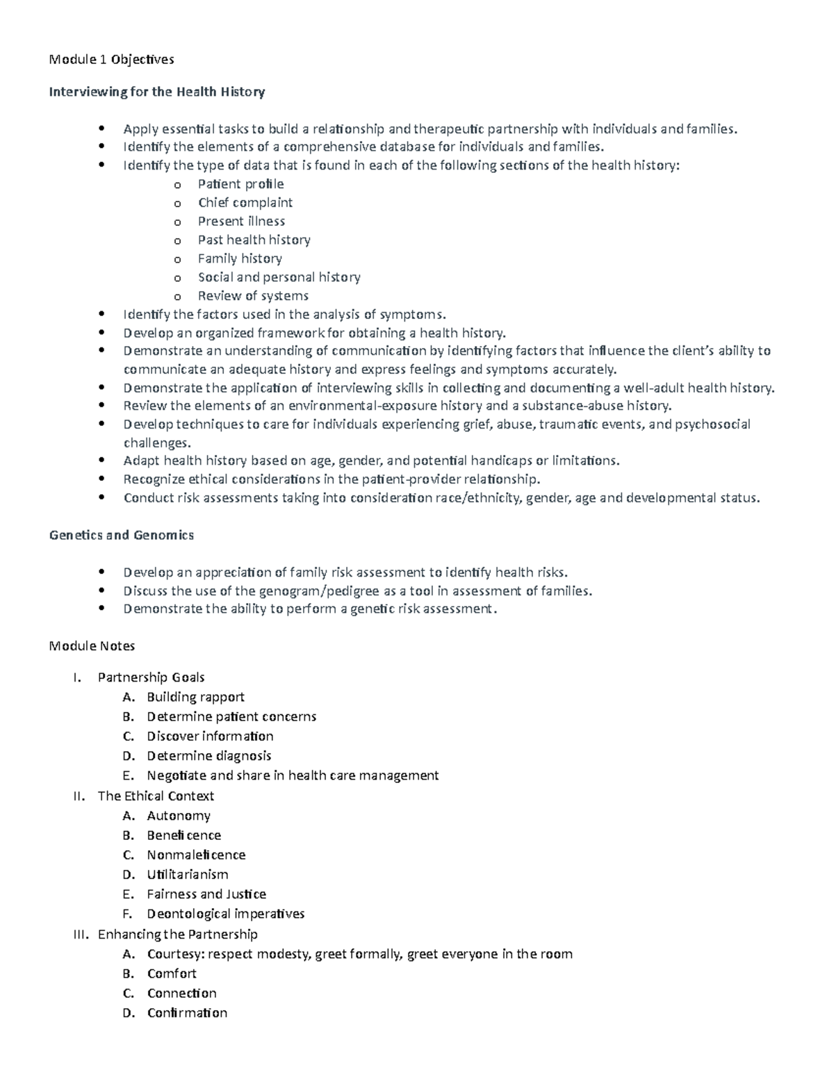 module-1-notes-module-1-objectives-interviewing-for-the-health