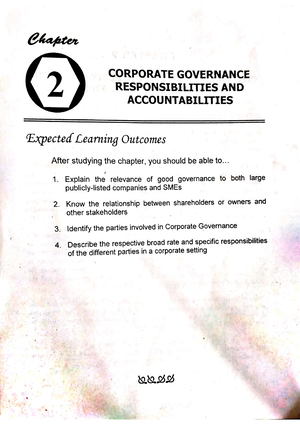 Introduction TO Governance - INTRODUCTION TO GOVERNANCE CORPORATE ...