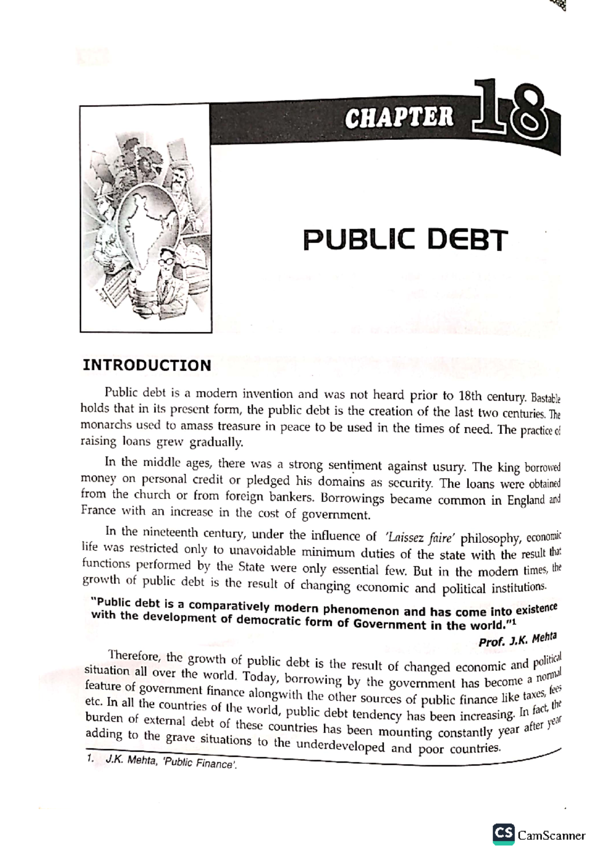 Public Debt - Economics Mathematics Statistics - Studocu