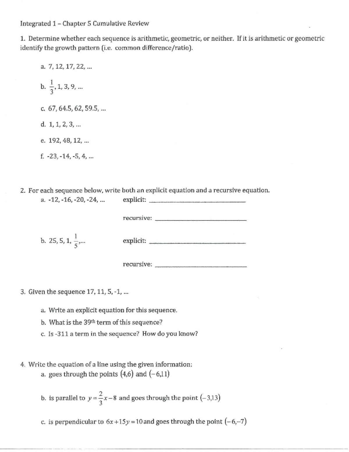Integrated+1+Chapter+5+Review+2017 - Integrated 1 Chapter 5 Cumulative ...