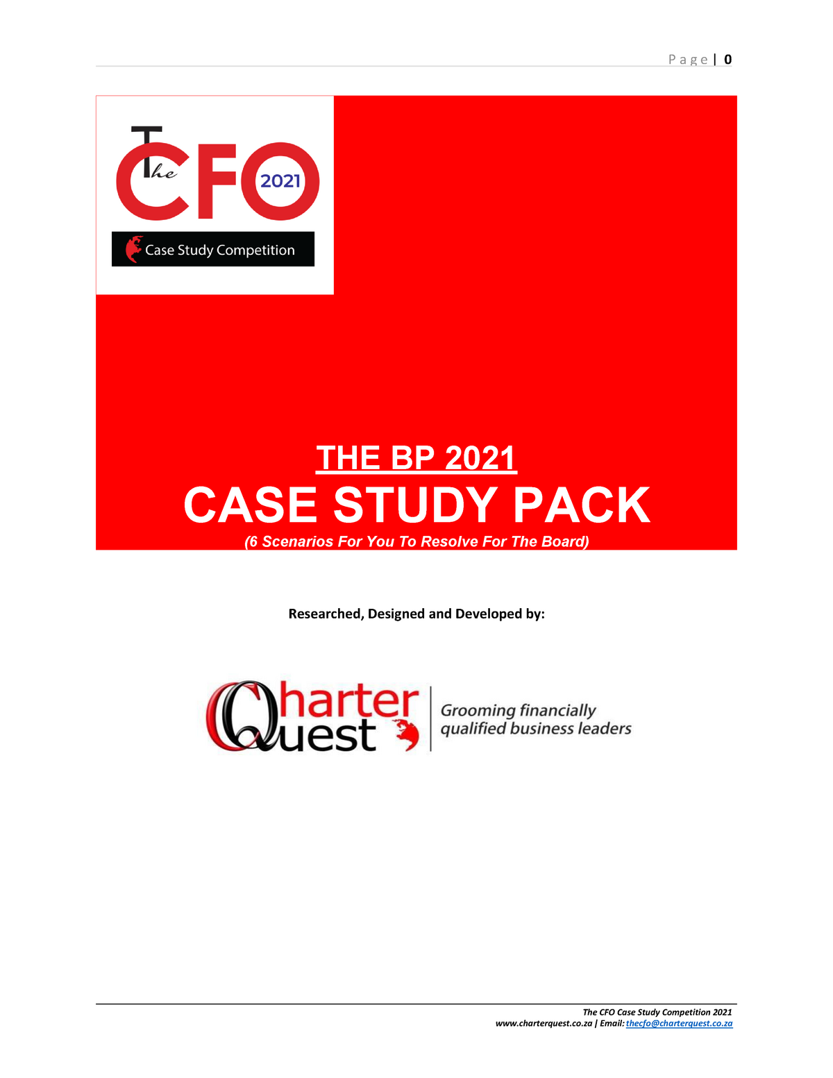 cfo case study competition