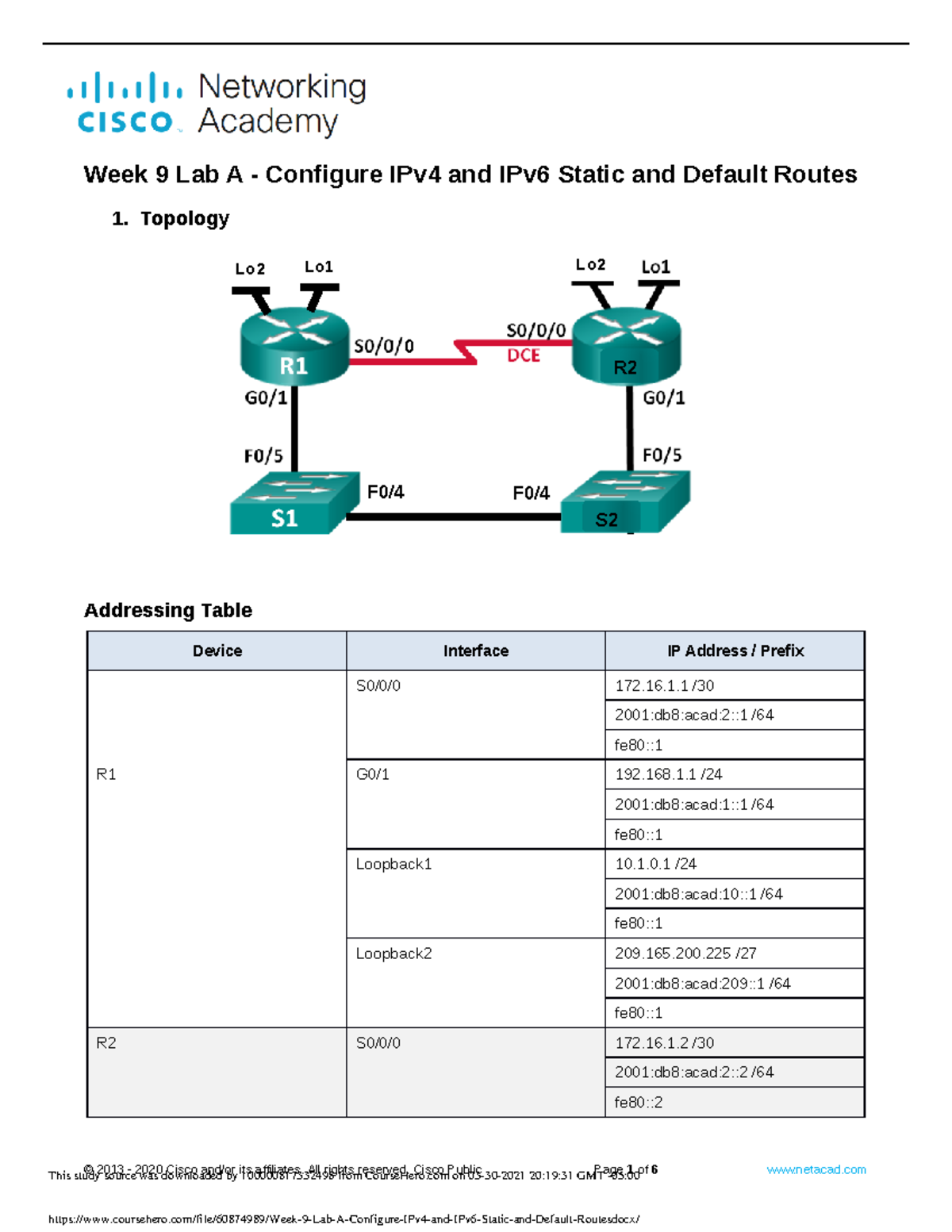 Lab 4.3.3.4 Switching and routing essential with answers and pictures