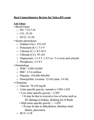 Nclex Comprehensive Exam - NCLEX Comprehensive Exam 7hCttpGs0:/B ...