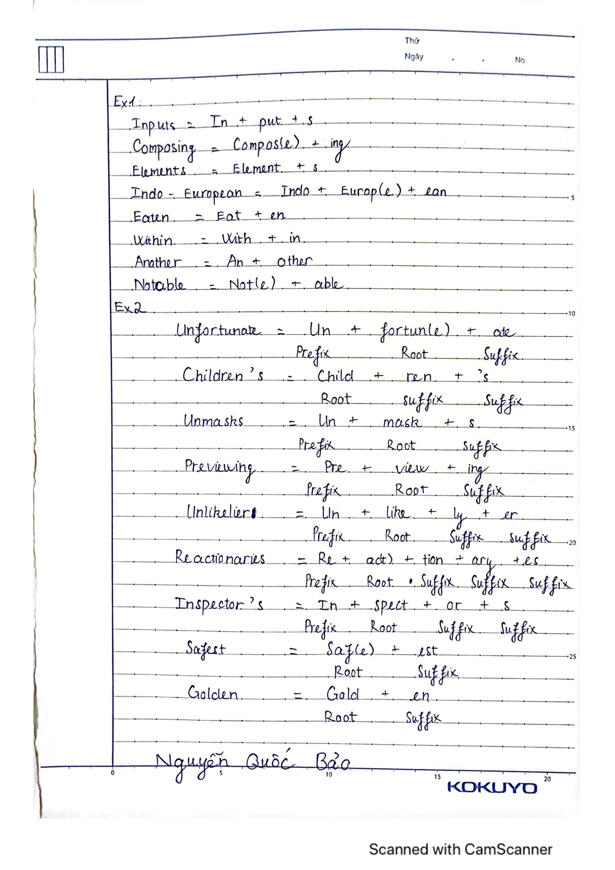 Lexicology-w1-assignment - Lexicology - Studocu