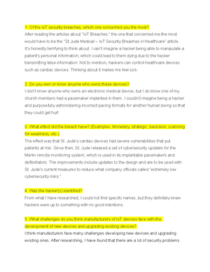 Code Injections - Detailed Summary - After reading the emate, I have ...