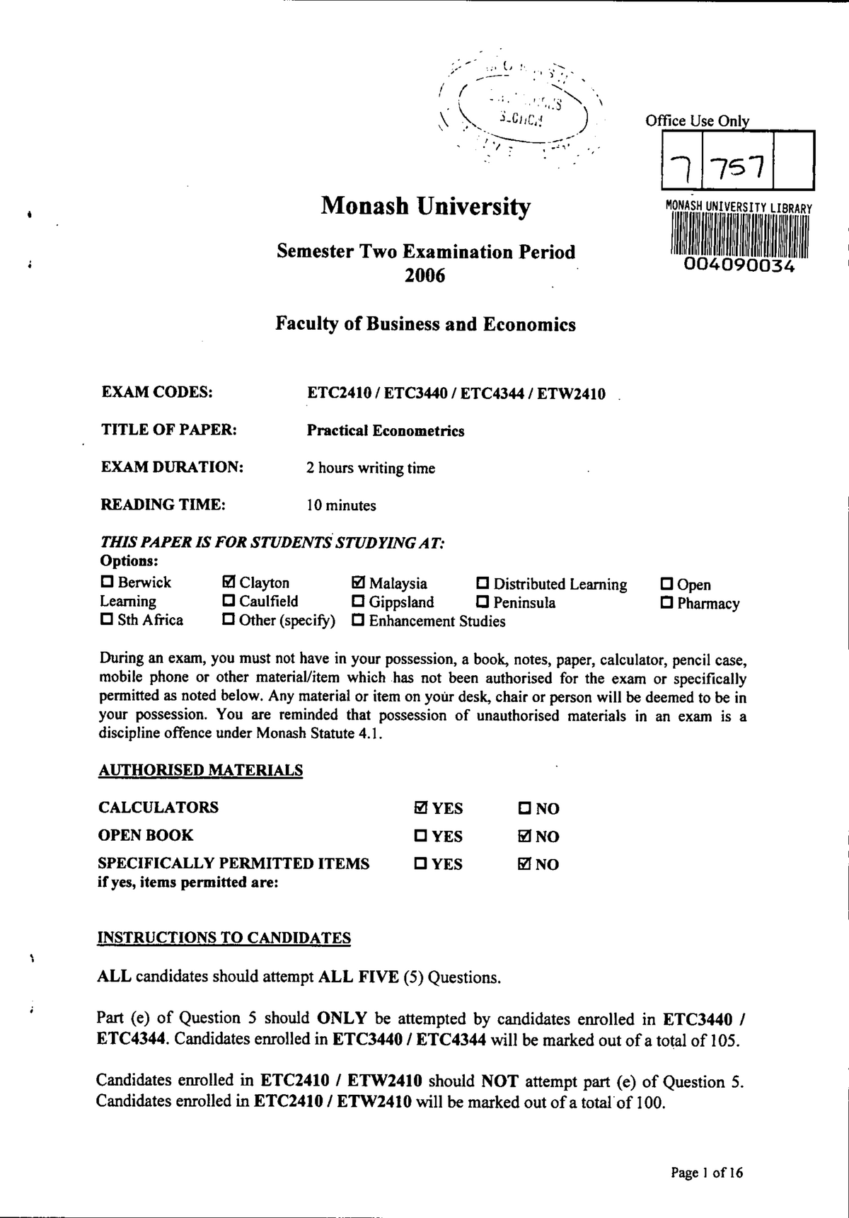 exam-2009-questions-studocu