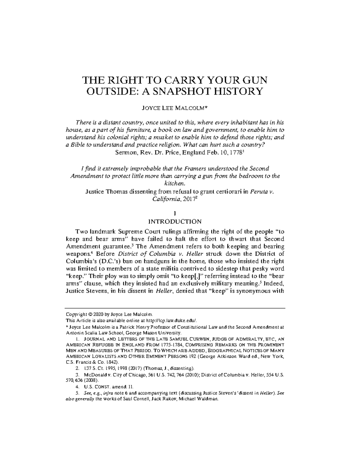 The Right to Carry Your Gun Outside A Snapshot Hi 221201 094057 - THE ...