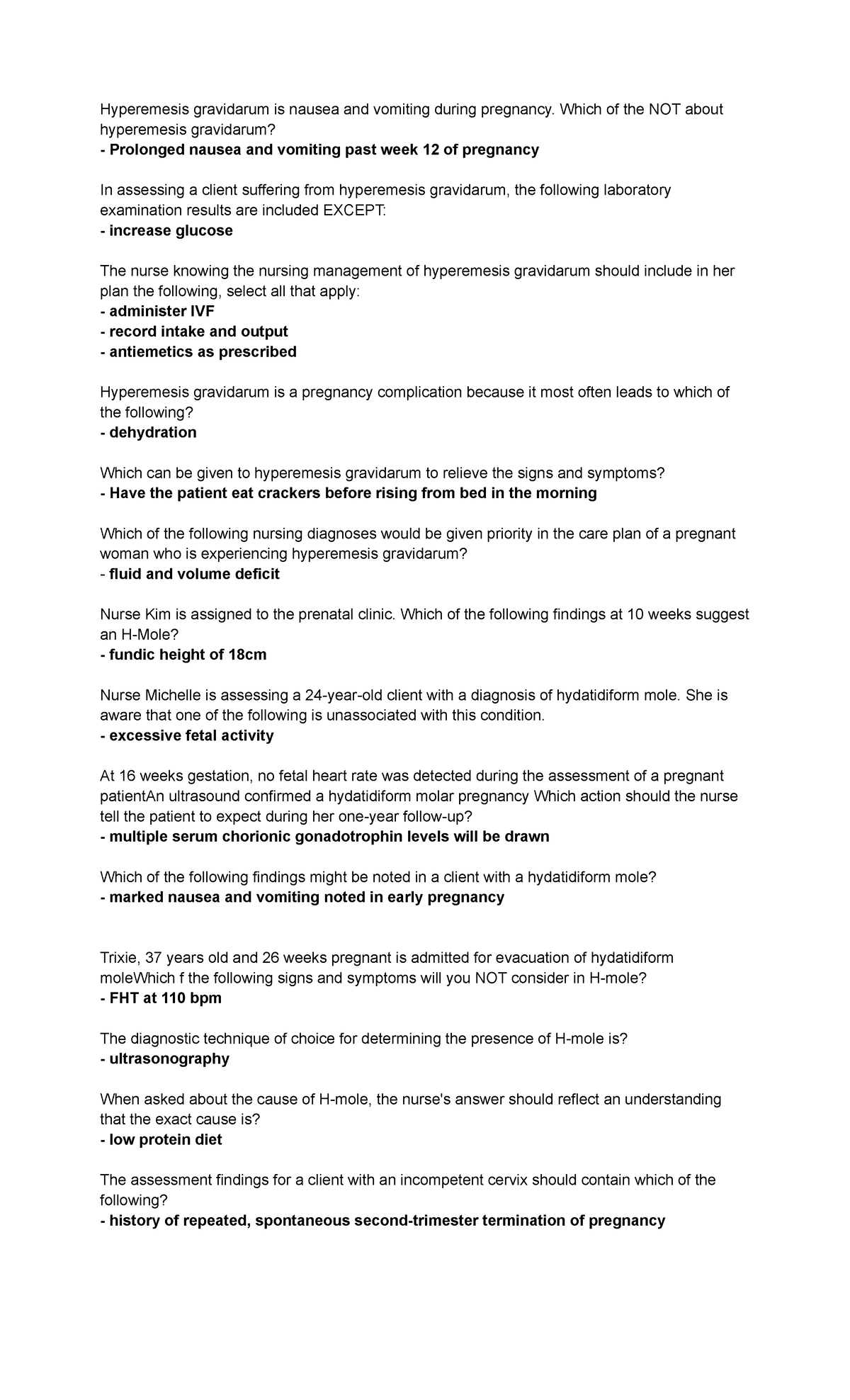 mcn-109-review-notes-hyperemesis-gravidarum-is-nausea-and-vomiting