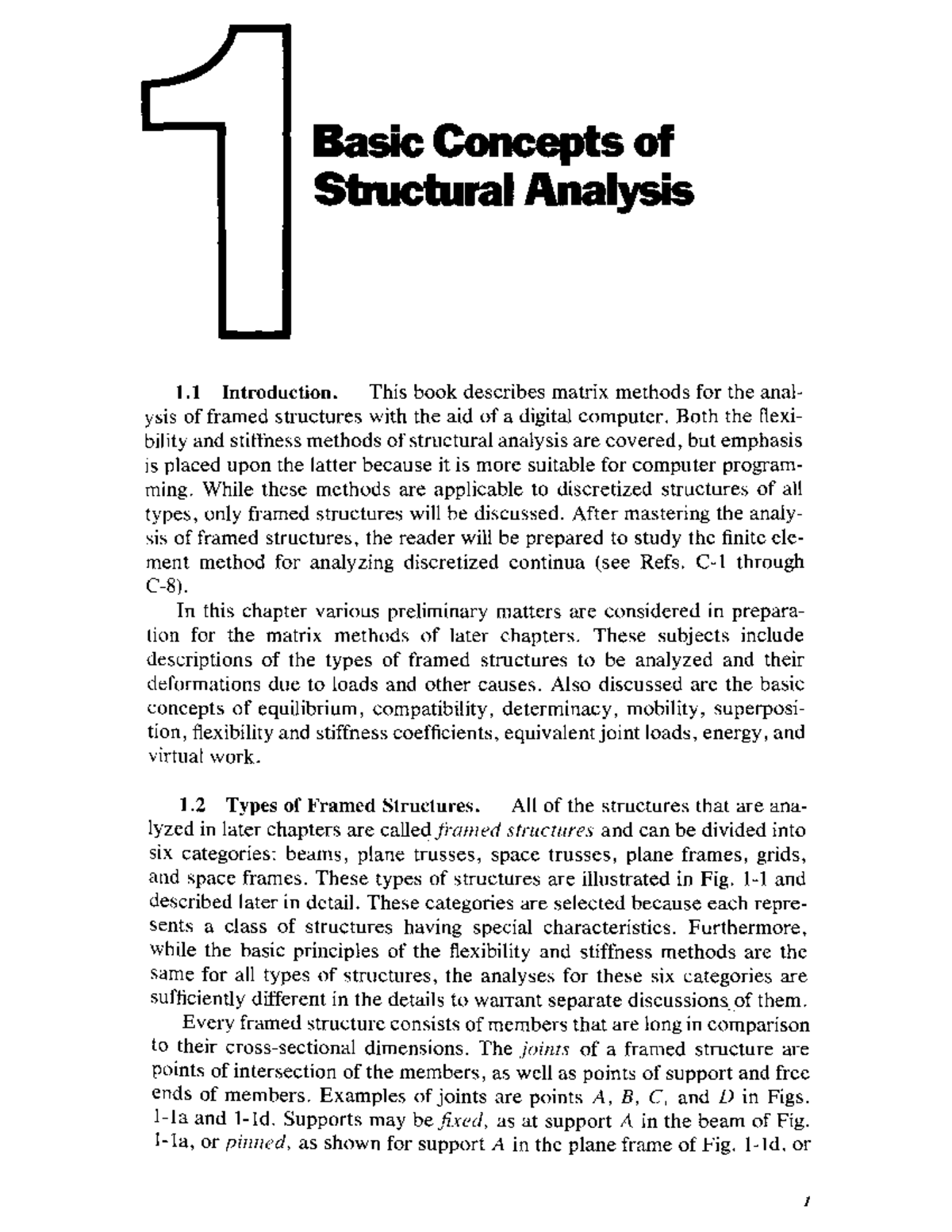 Static AND Kinematic Indeterminacy - Basic Concepts of Structural ...