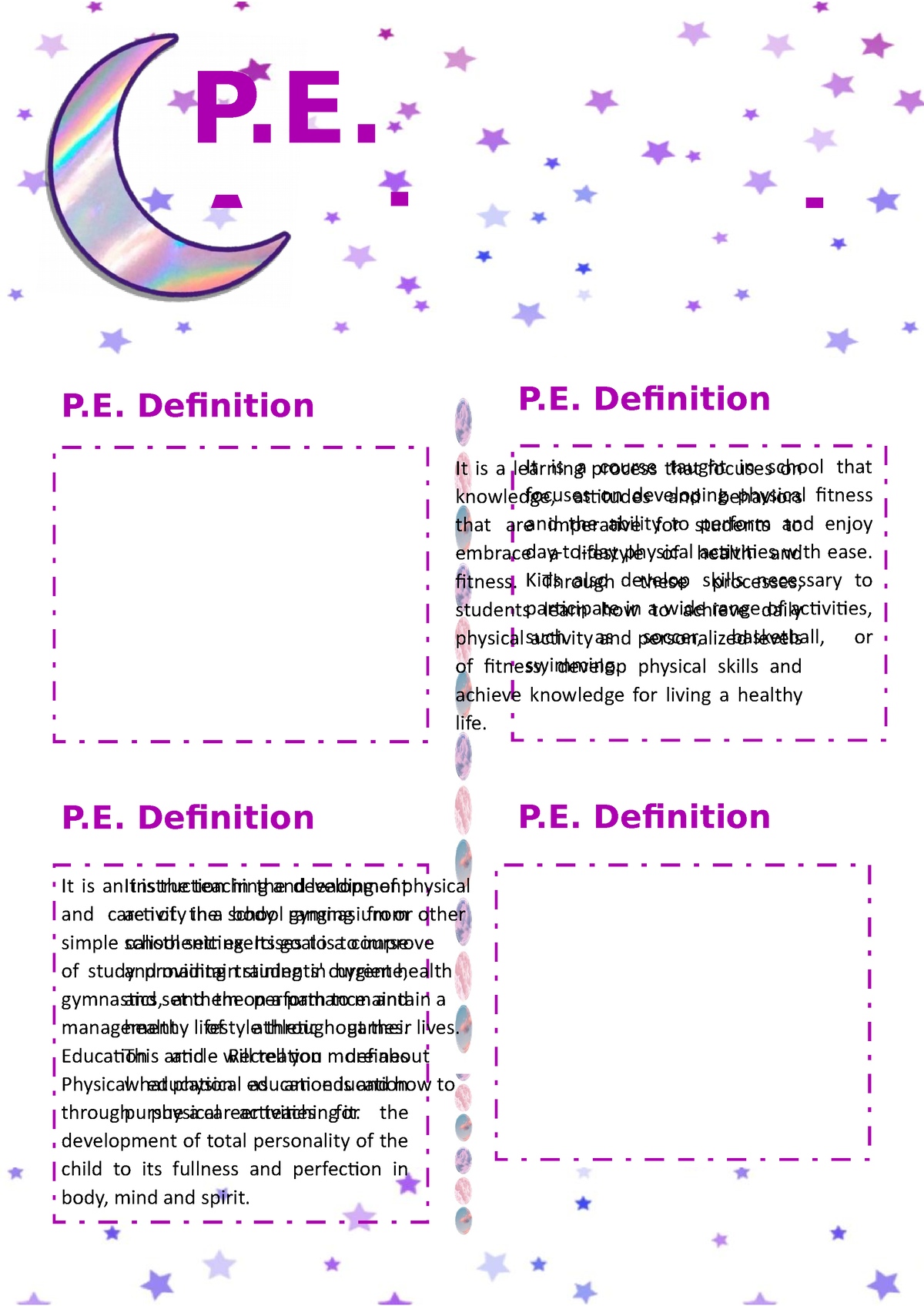 pe homework policy