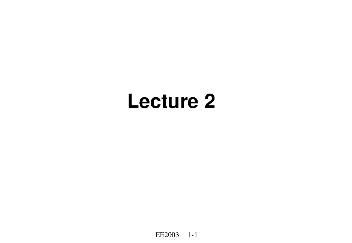 02-Lecture 2 Introduction - Lecture 1 INTRODUCTION TO SEMICONDUCTOR 1 ...