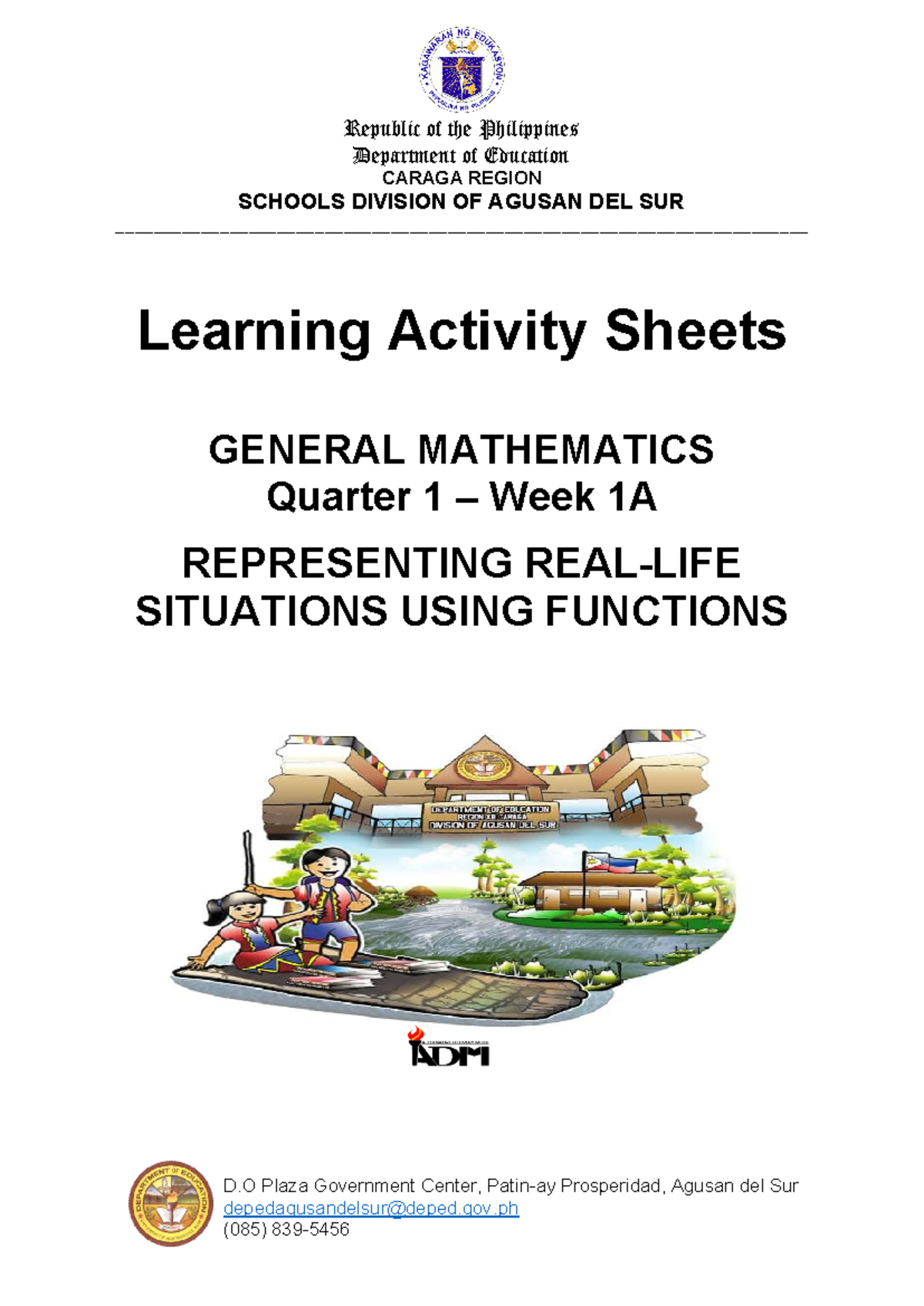 General mathematics quarter 1 week - Republic of the Philippines ...