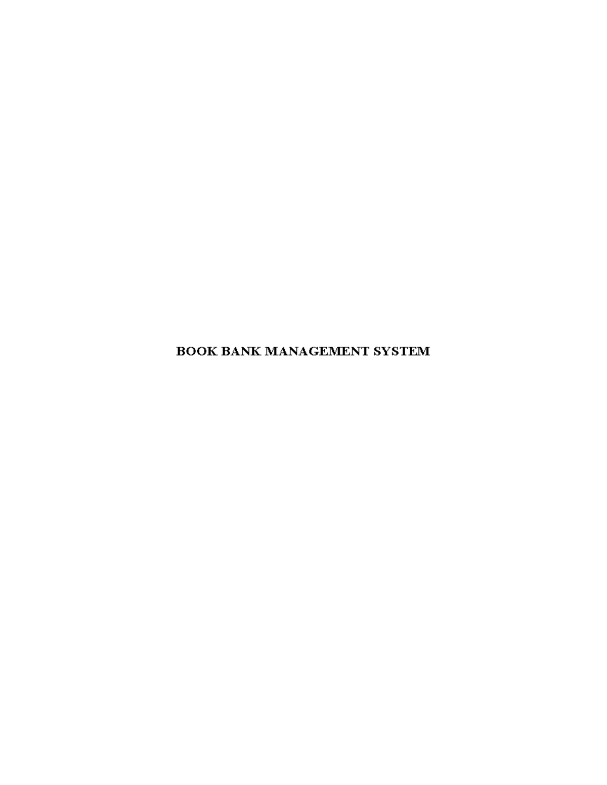 book bank management system - Problems in book bank: Filling the form ...