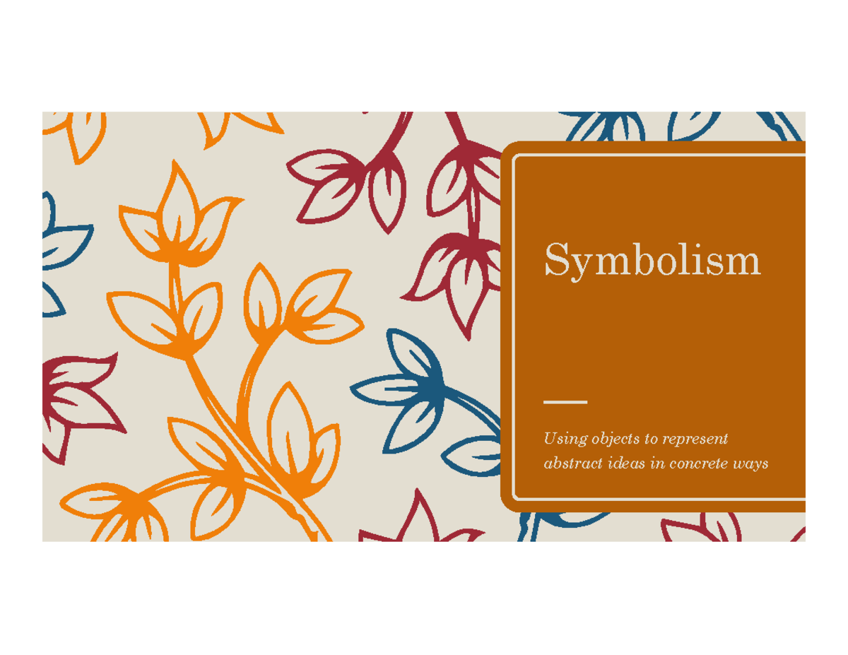 Symbolism Motifs with Examples for All Summer in a Day - Symbolism ...