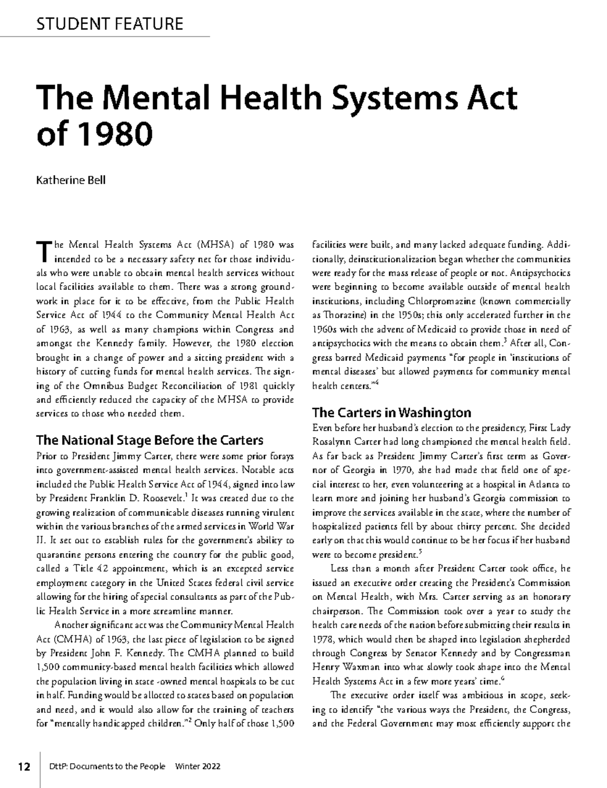 7933-24081-1-pb-jon-student-feature-t-he-mental-health-systems-act