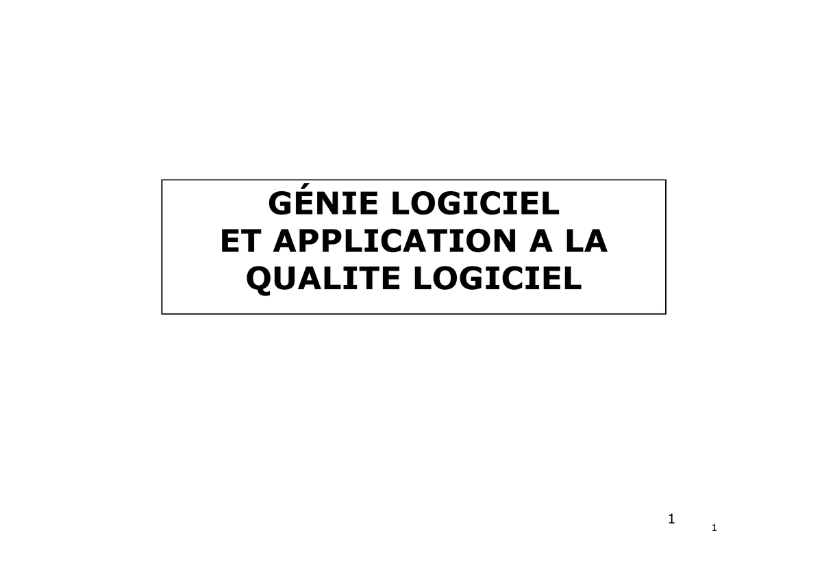 Gest Qlt Et Le Gni Logiciel Cours 3 Mode De Compatibilit 20221127105624 ...