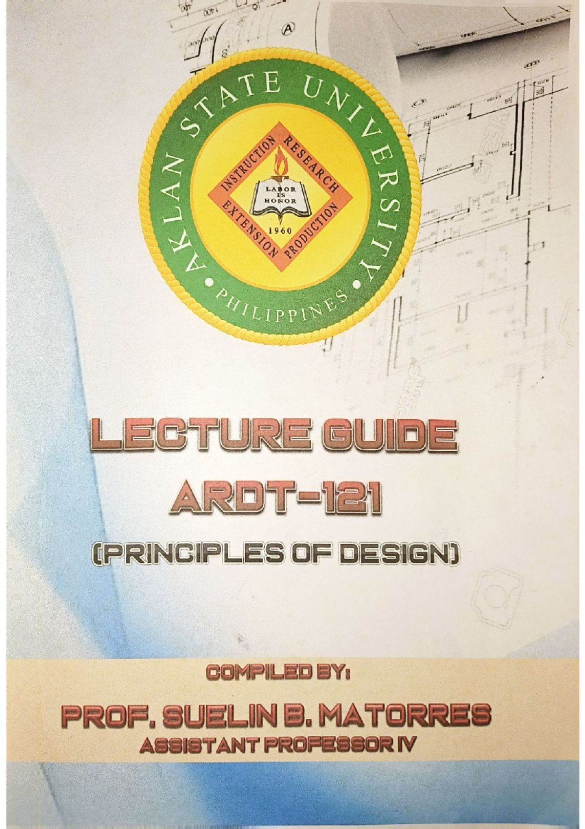 Lecture Guide ARDT - Architectural Design 5 - Studocu