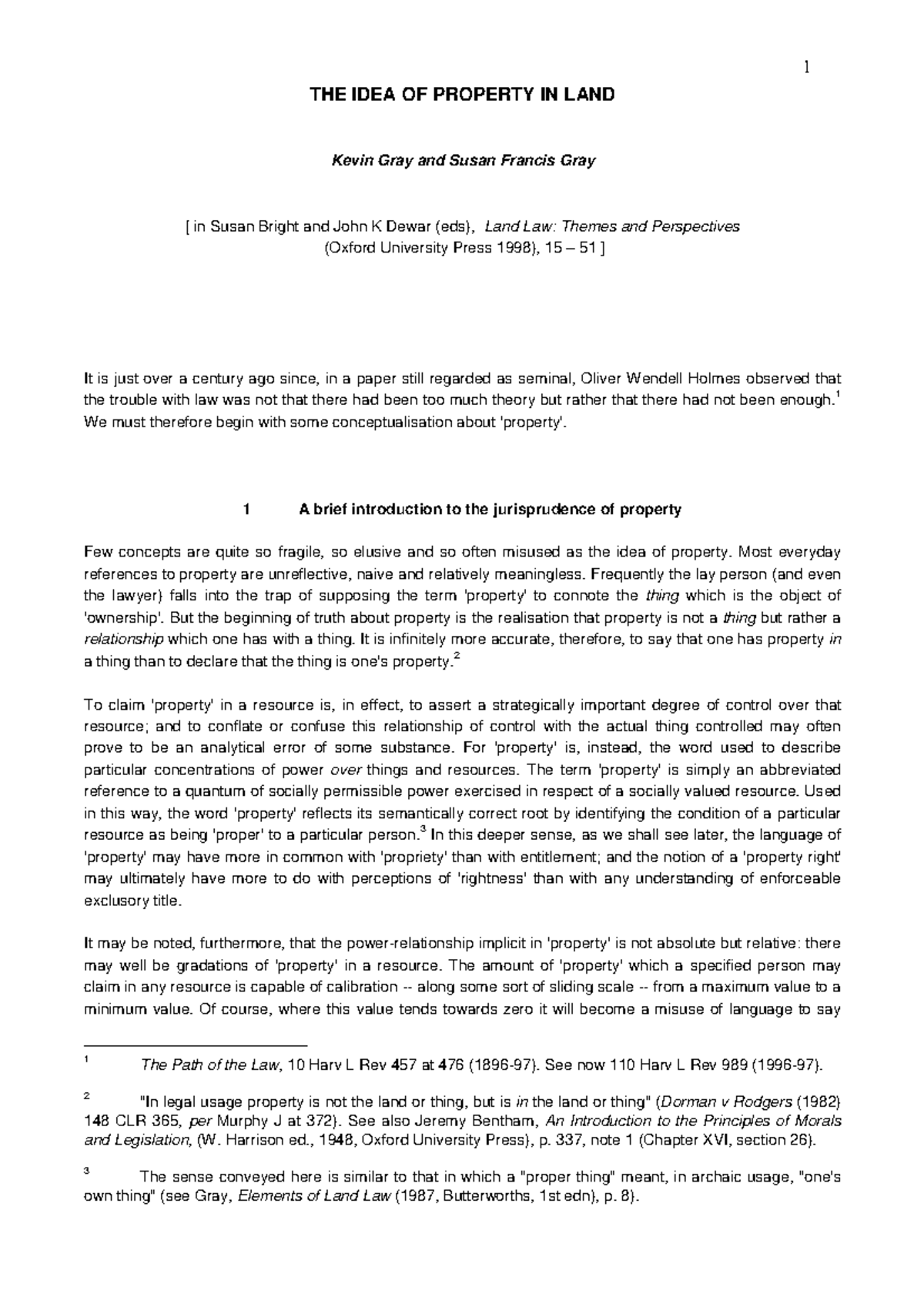 The Idea of Property in Land (4) copy - THE IDEA OF PROPERTY IN LAND ...