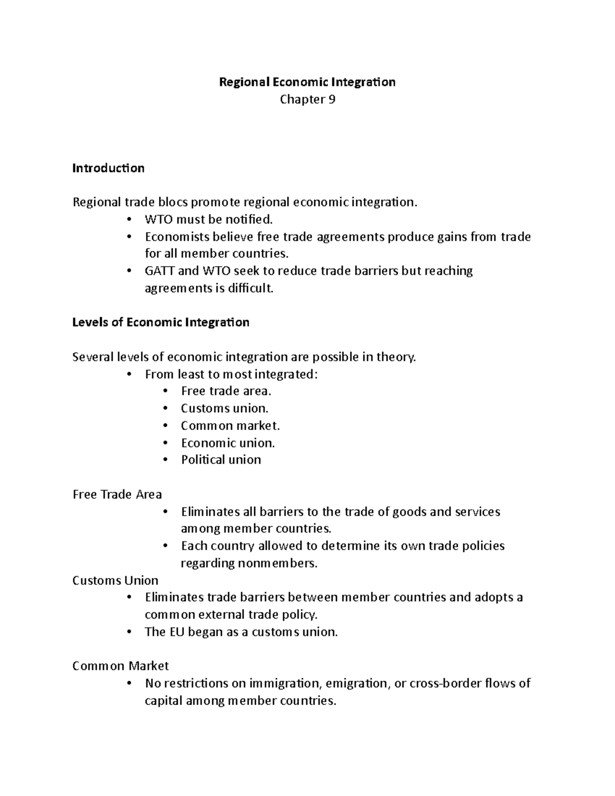 regional-economic-integration-regional-economic-integration-chapter-9