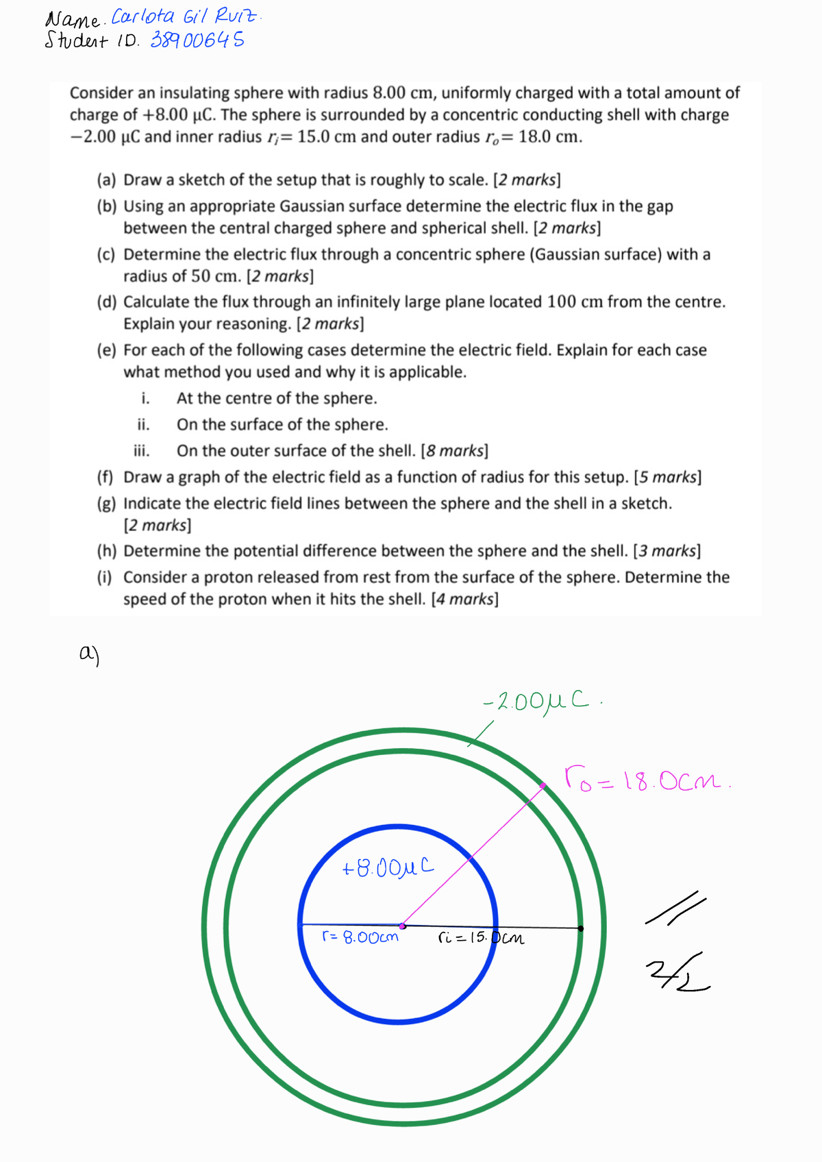 Physics 103 Worksheet 2 - PHYS103 - Studocu