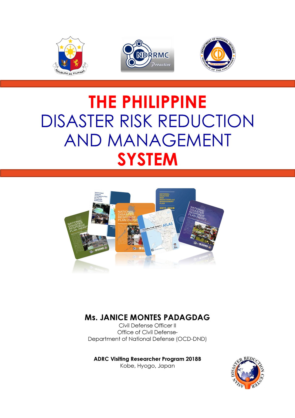 disaster risk reduction thesis philippines