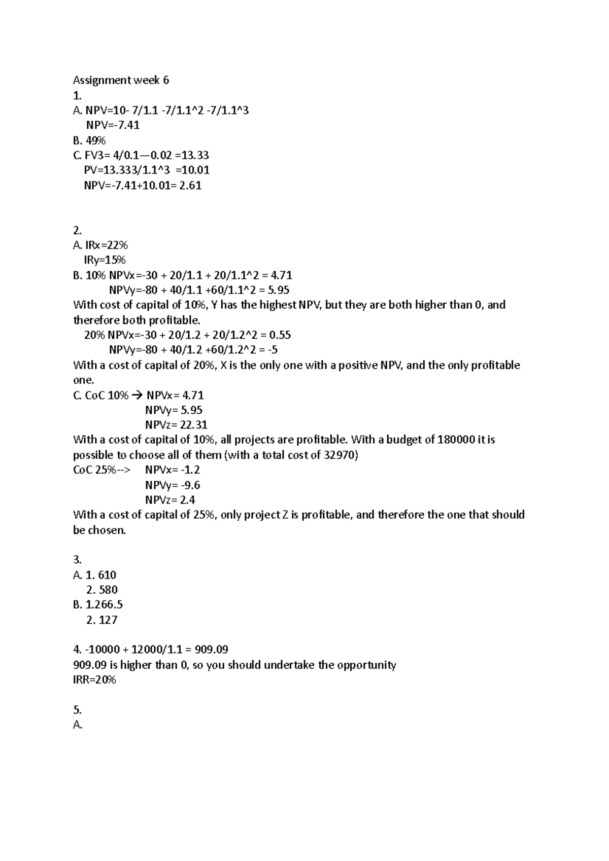 assignment-week-6-met-aantekeningen-assignment-week-6-1-a-npv-10-7