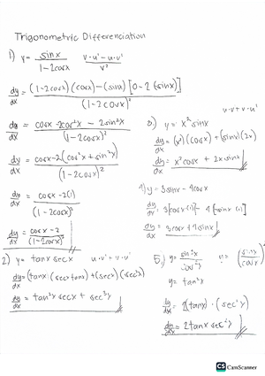 5 Application of Derivatives Inverse Trigo - Inverse trigo ...