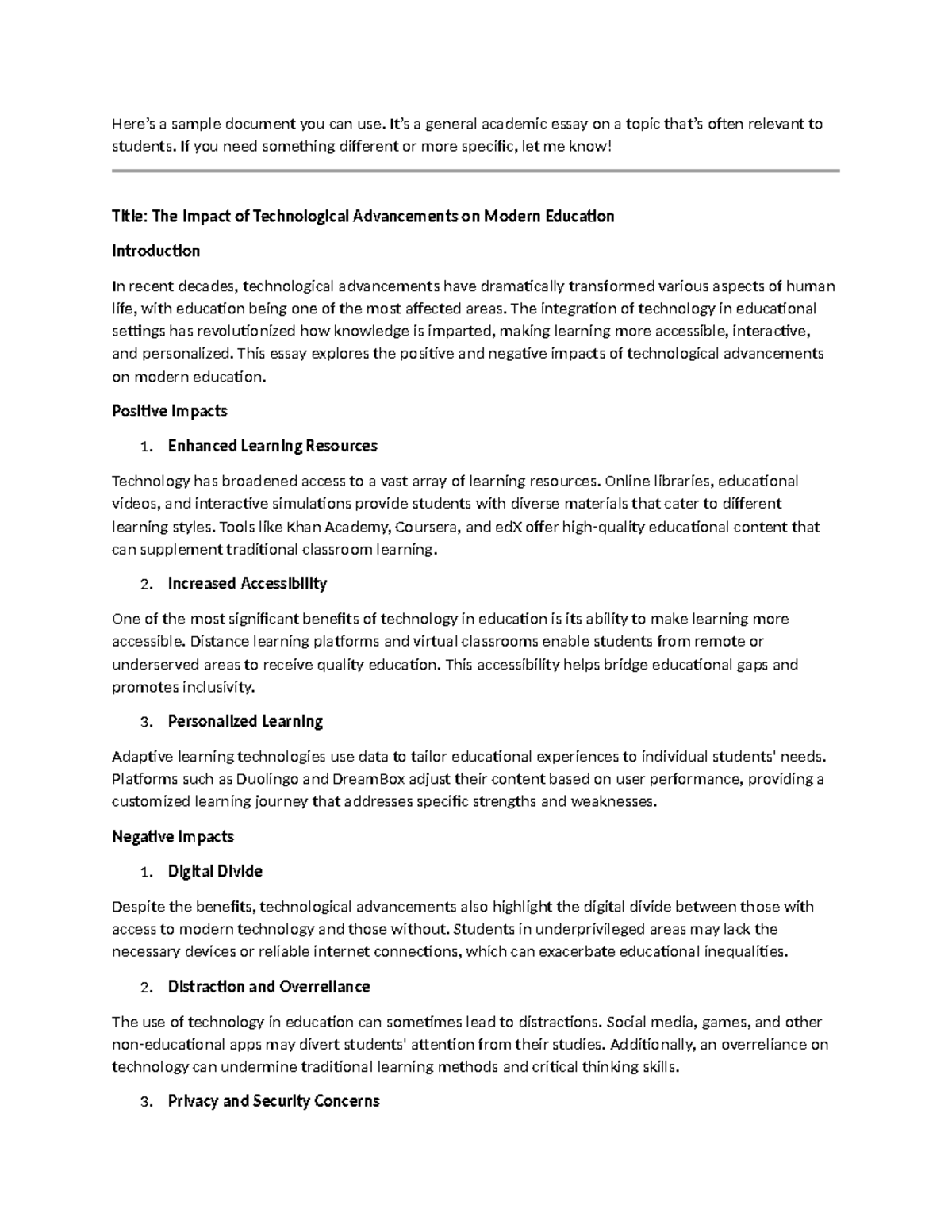 The Impact of Technological Advancements on Modern Education - Here’s a ...